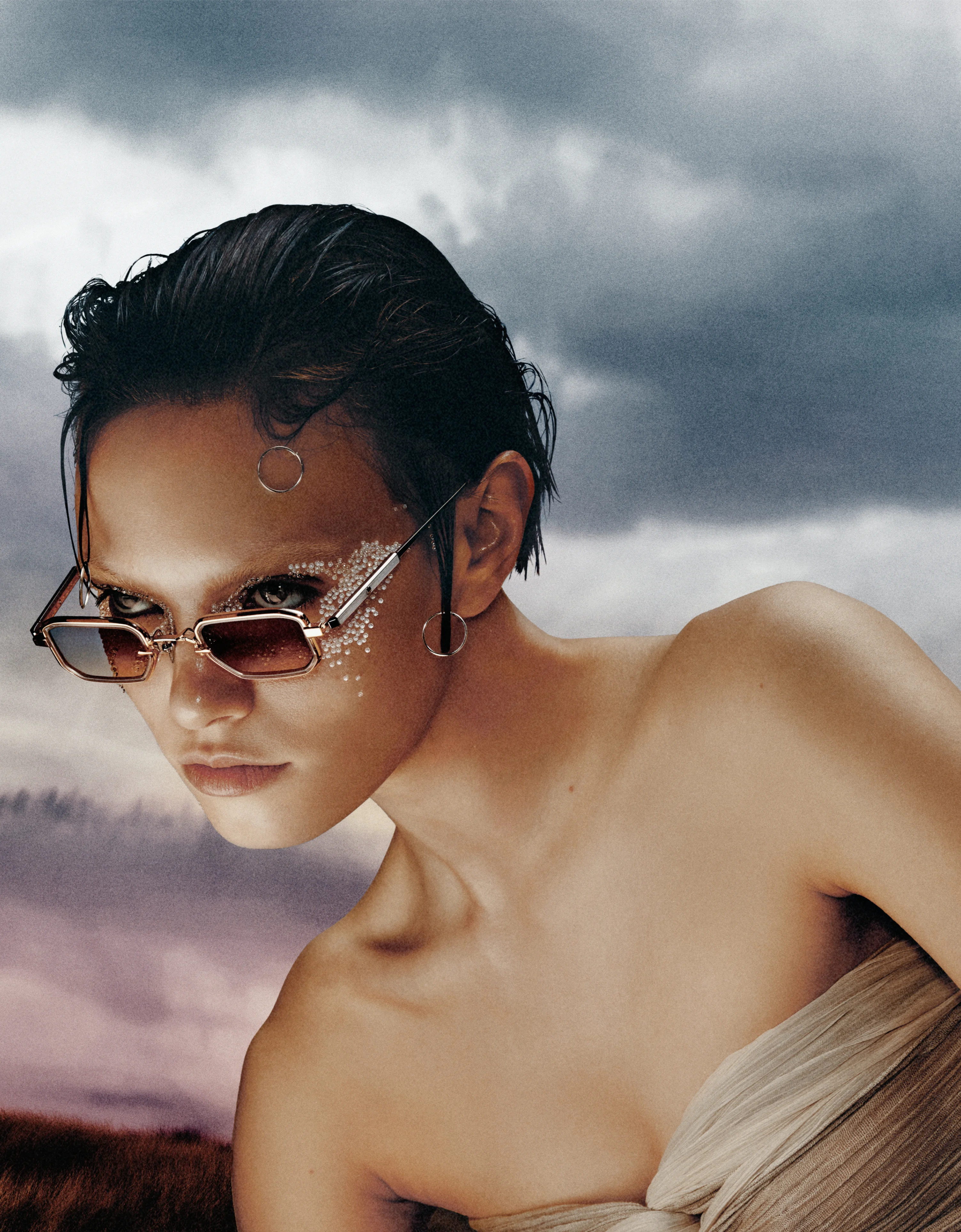 te+.(テト) tenjiku WOMEN dark navy Deneb-T – Sato eyewear