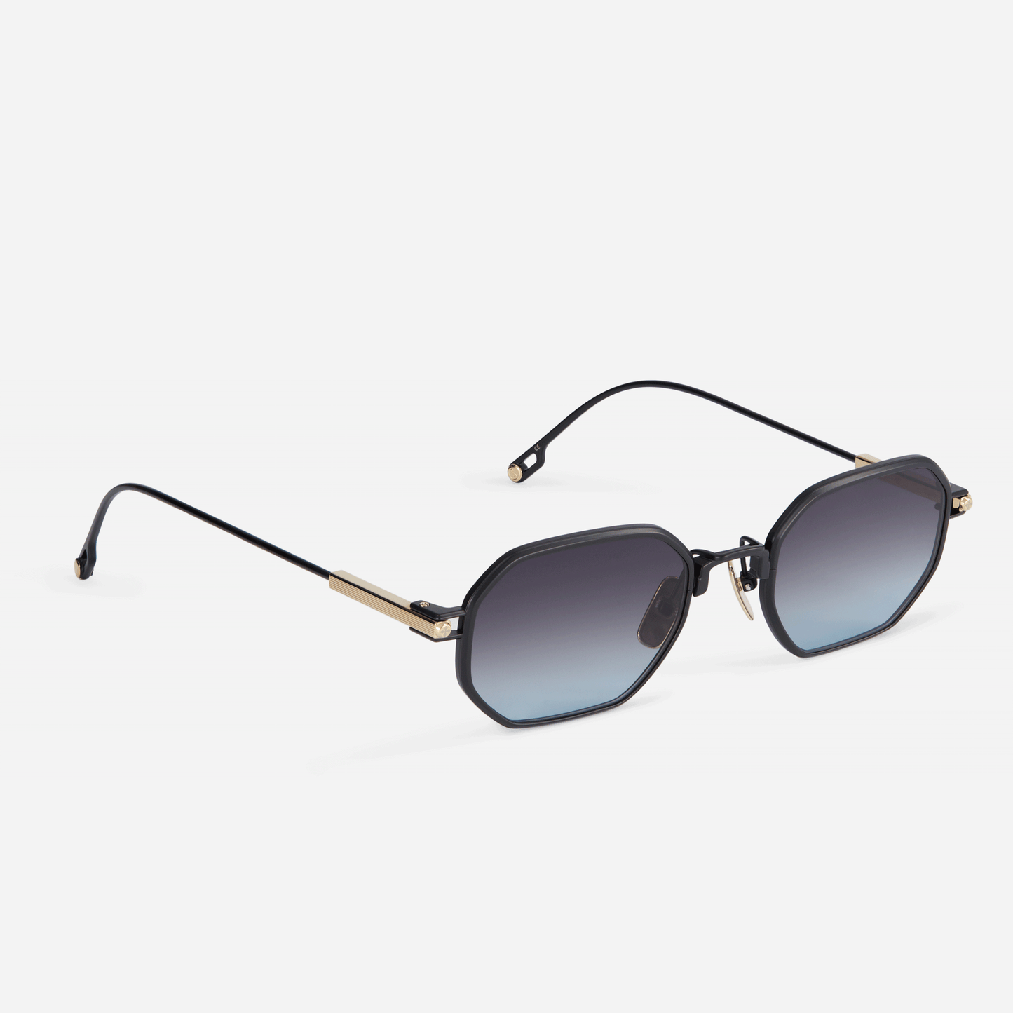 Timir S506 hexagonal glasses, designed in a limited edition frame.