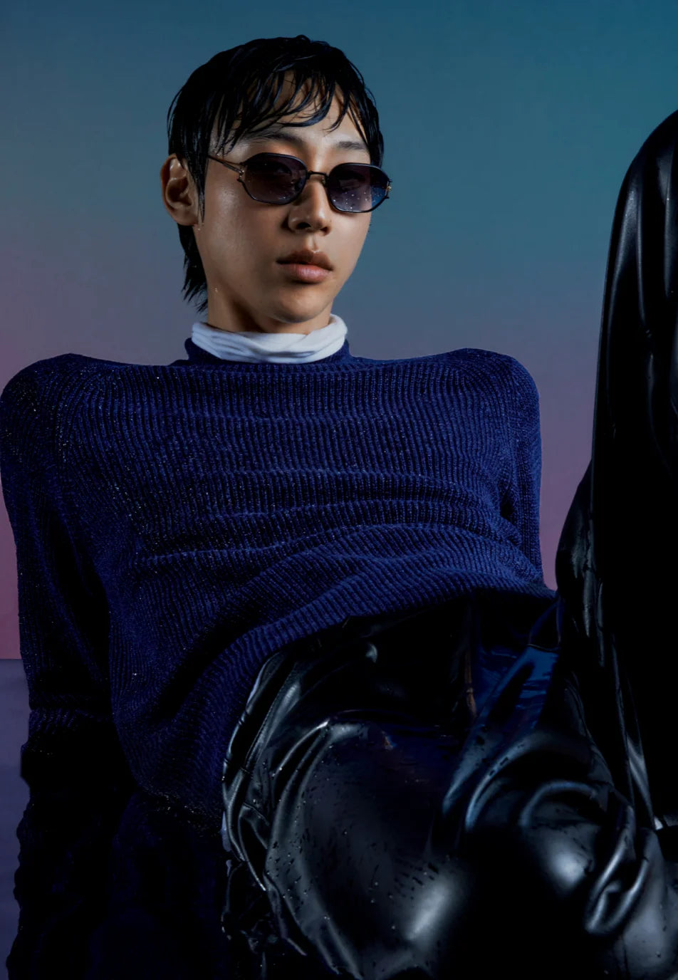 Sato Enir S406 worn by Lyul. Enir S400 sunglasses collection