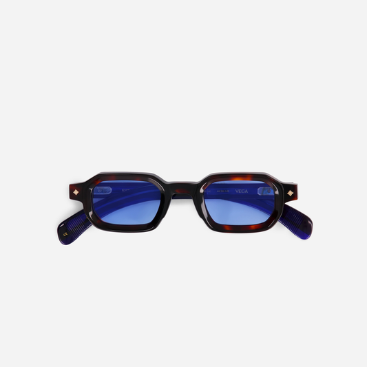 Vega AD-1 sunglasses in Admiral feature a stylish combination of tortoise and blue.