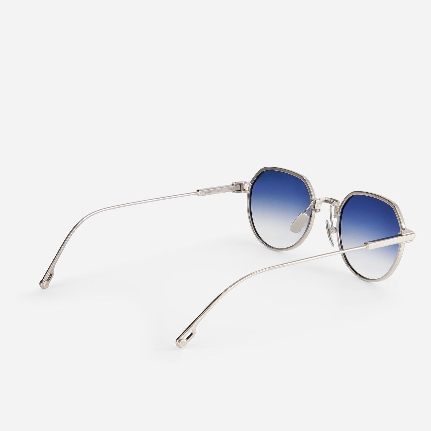 SATO sunglasses I Belel collection. Blue gradient lenses w/ palladium - Belel S201